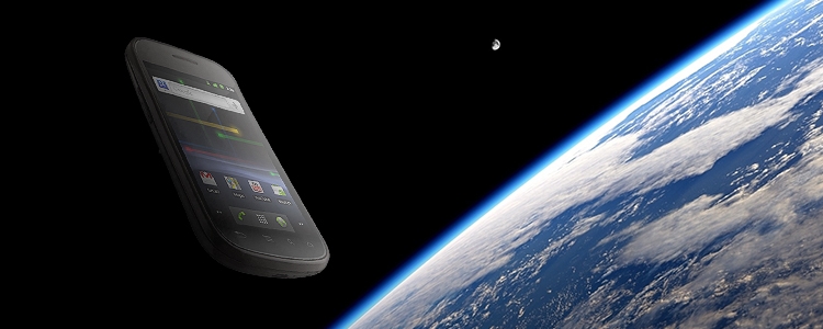 Smartphone Launched into Space